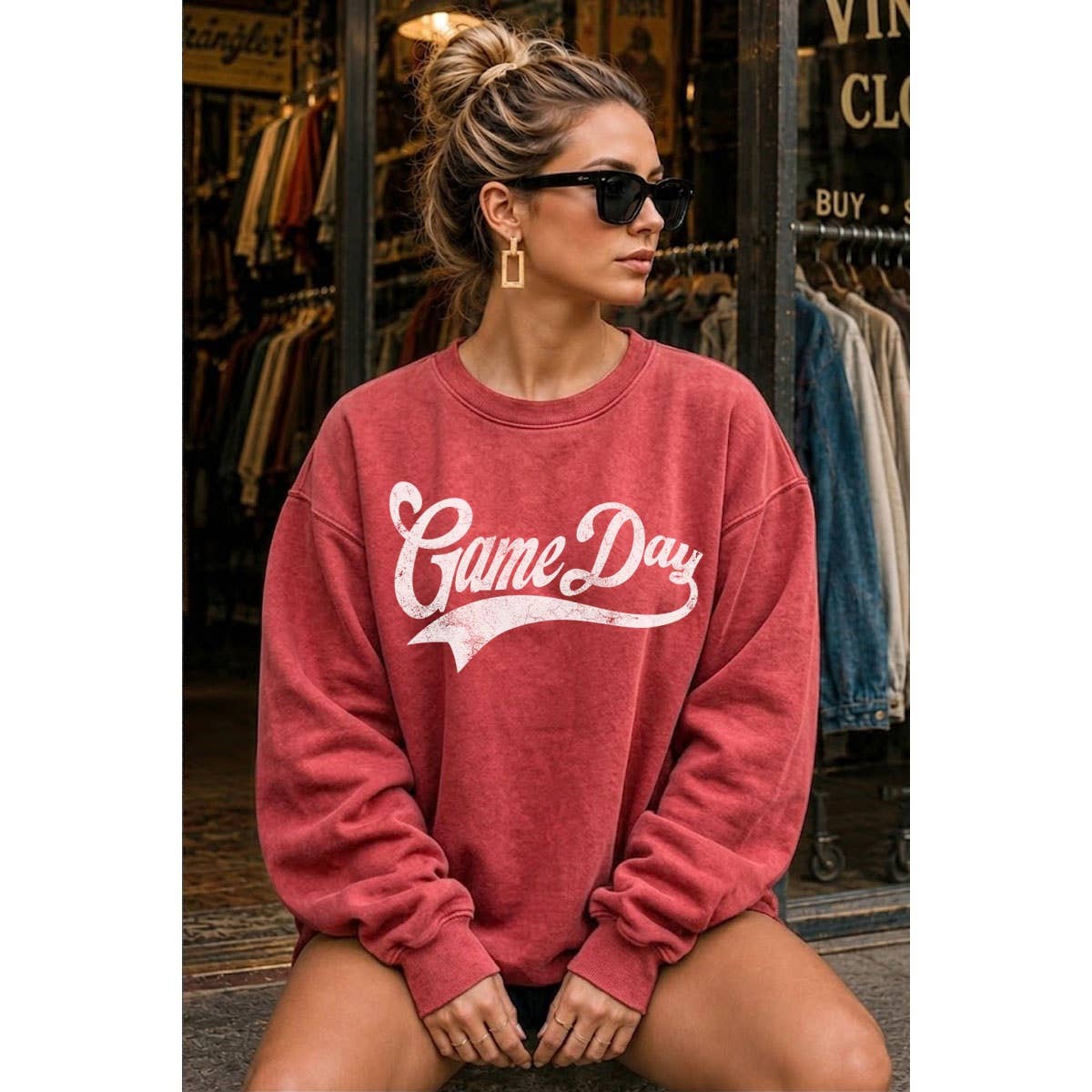 Game Day Graphic Sweatshirt