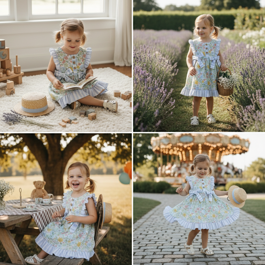 Spring Floral Dress