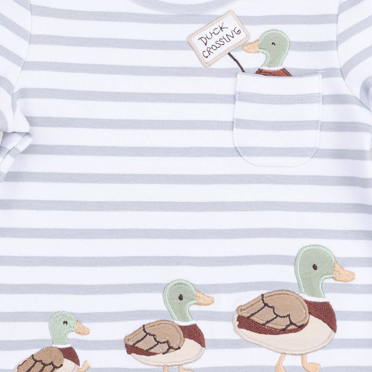 Duck Crossing Long Sleeve Shirt