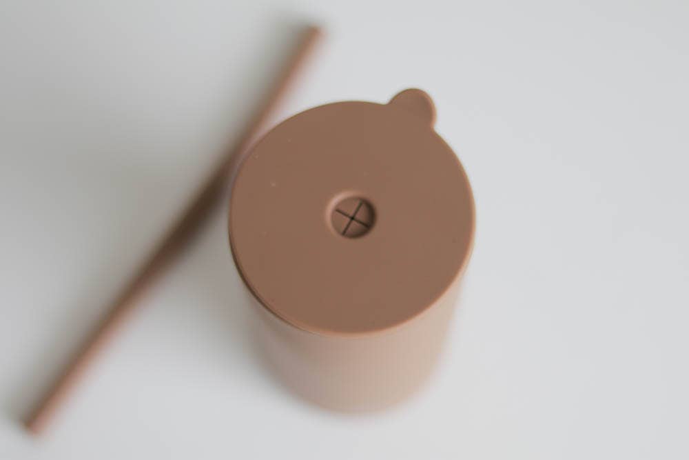 Kid Silicone Straw Cup