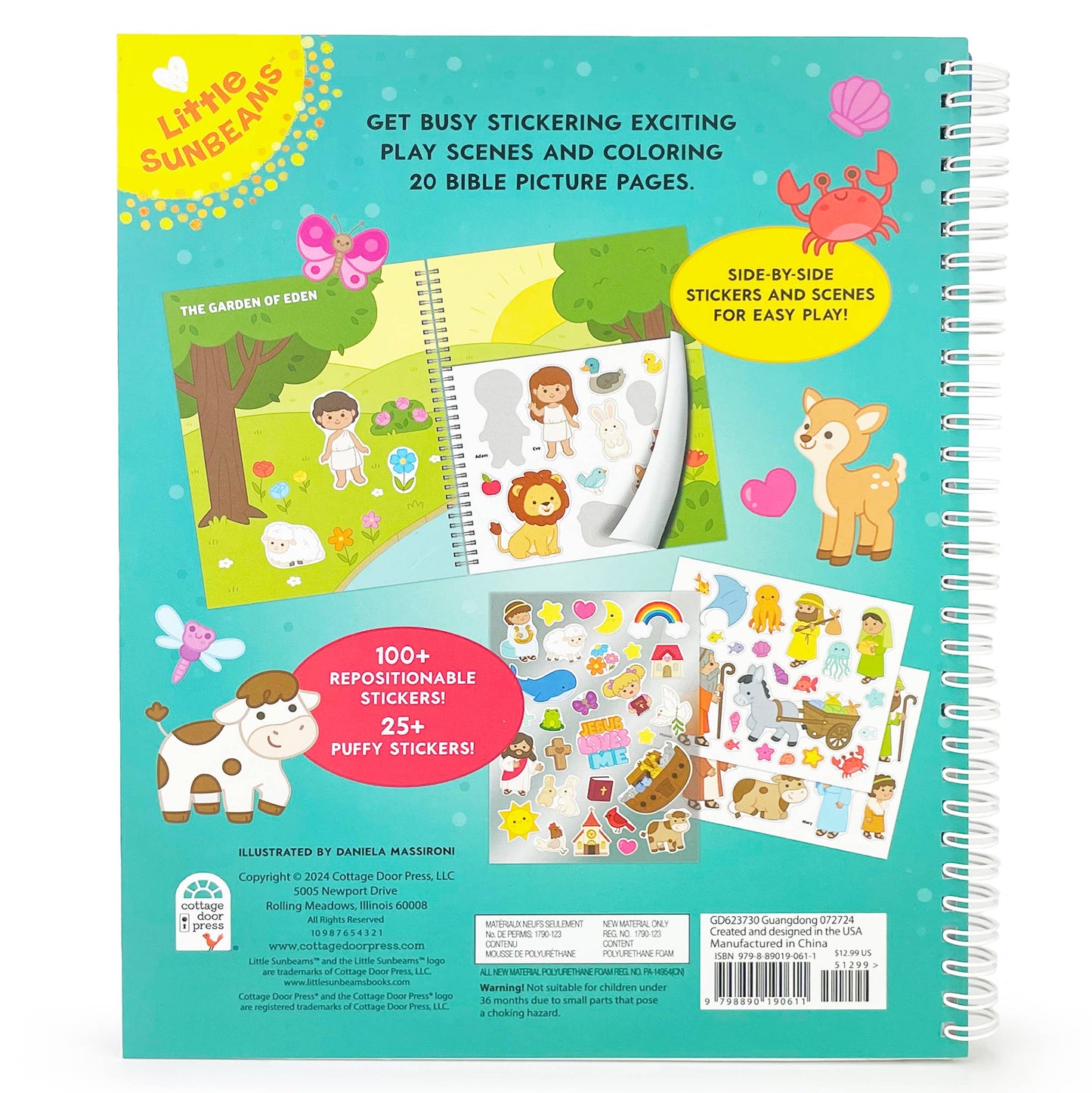 Bible Sticker Interactive Activity Book