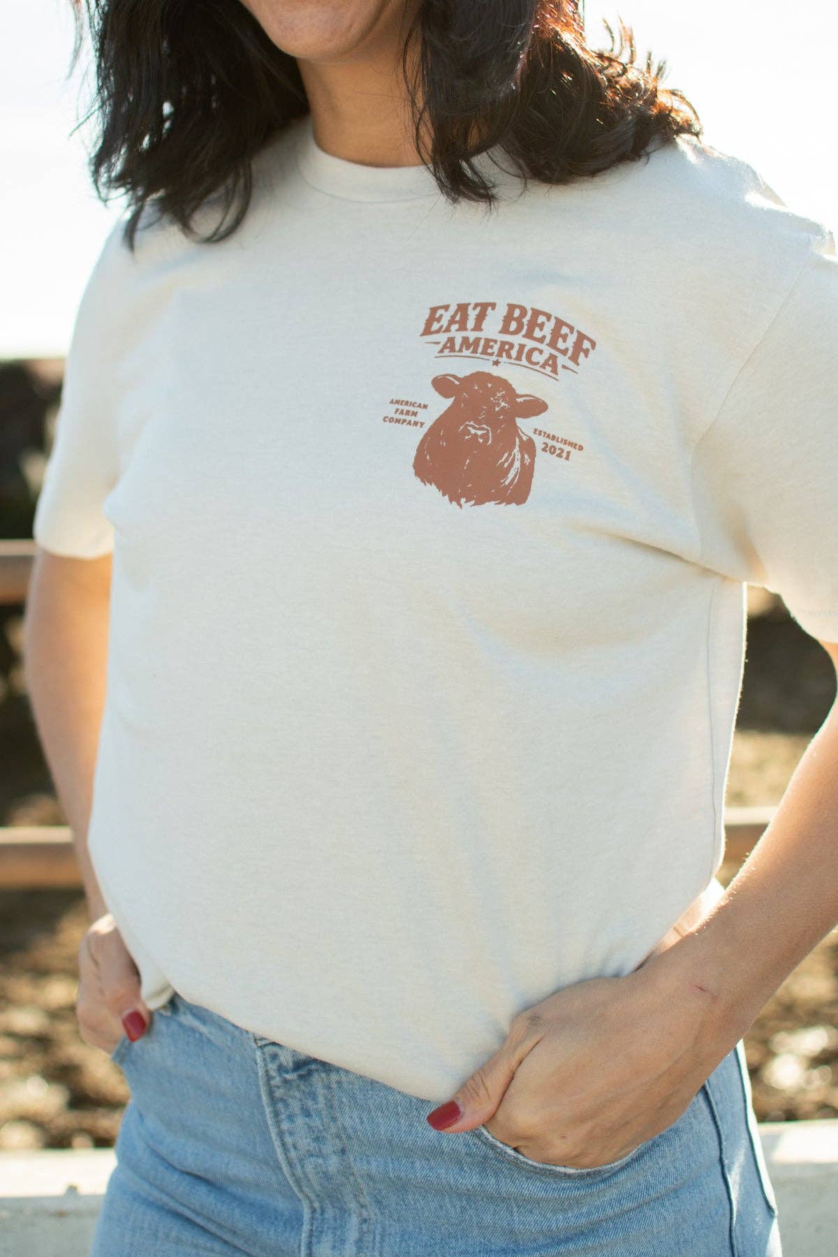 Eat Beef America Tee