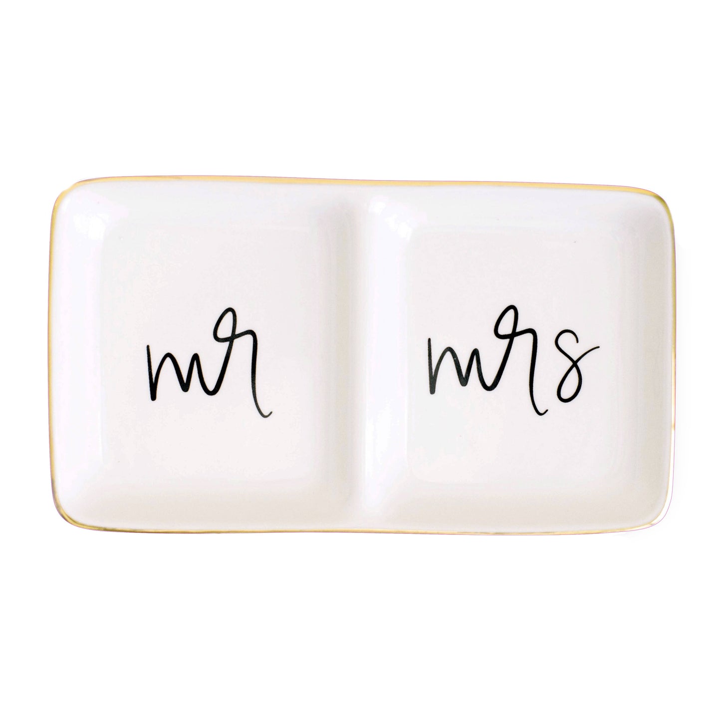 Mr. and Mrs. Trinket Tray