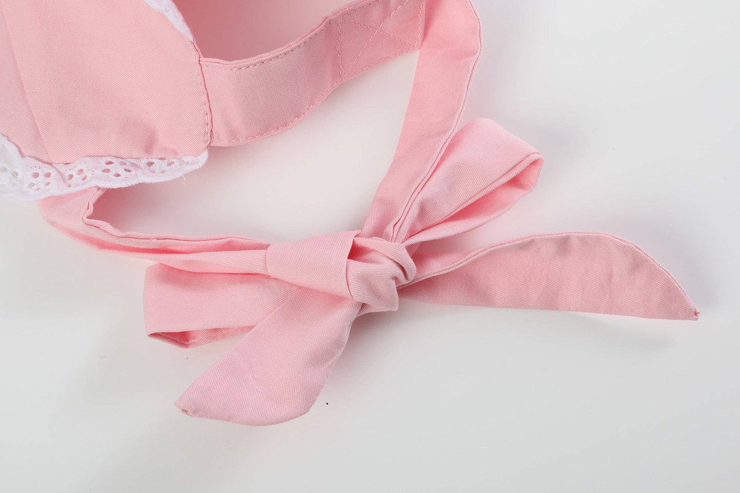 Pink & Lace Summer Bonnet