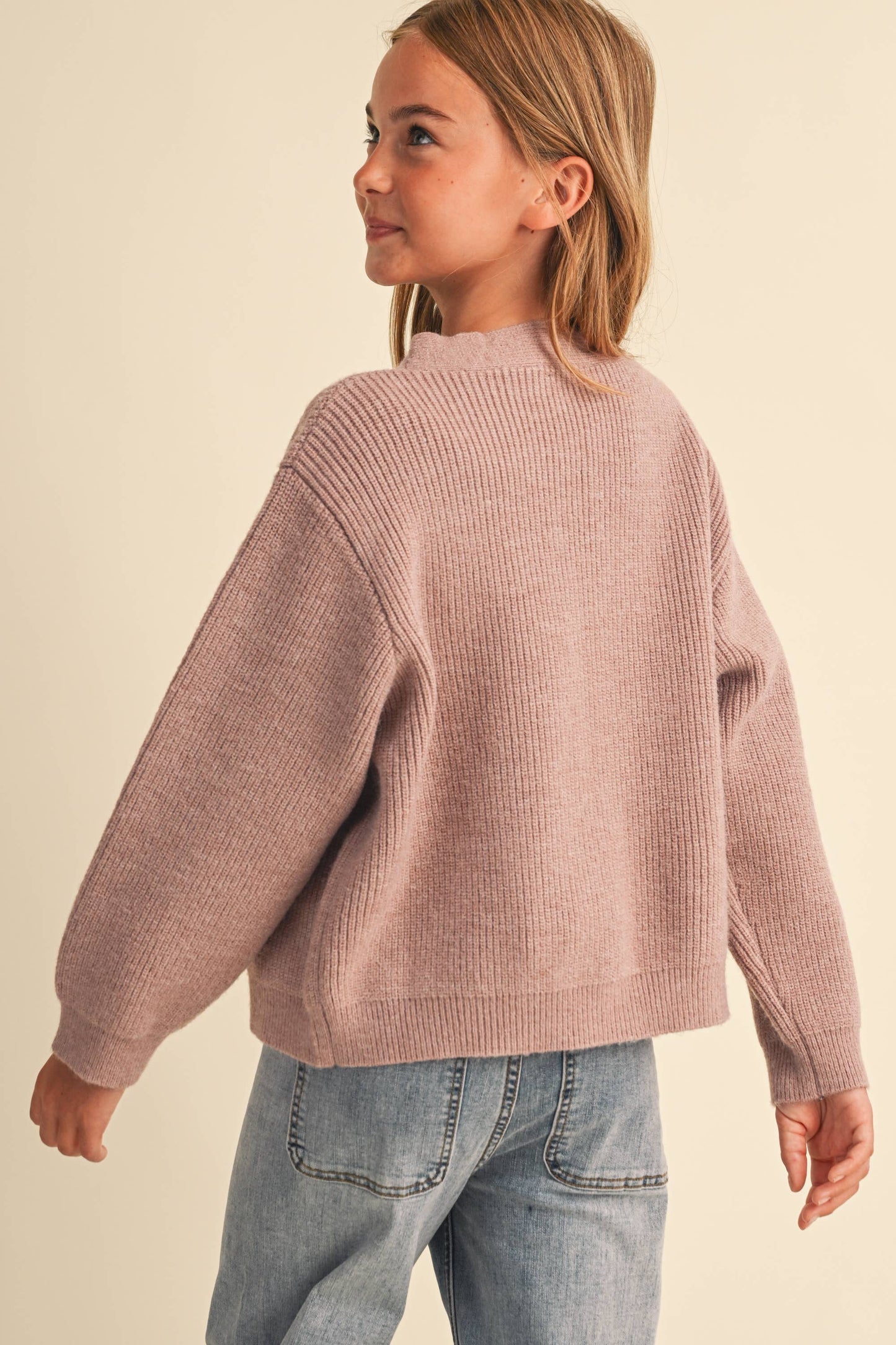 TWEEN GIRLS BOW SWEATER