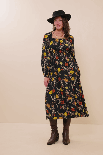Hayden Fall Floral Dress
