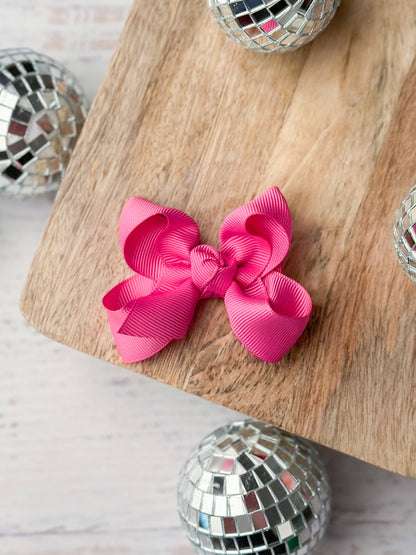 Original Grosgrain Hair Bow - Alligator Clip - 3"