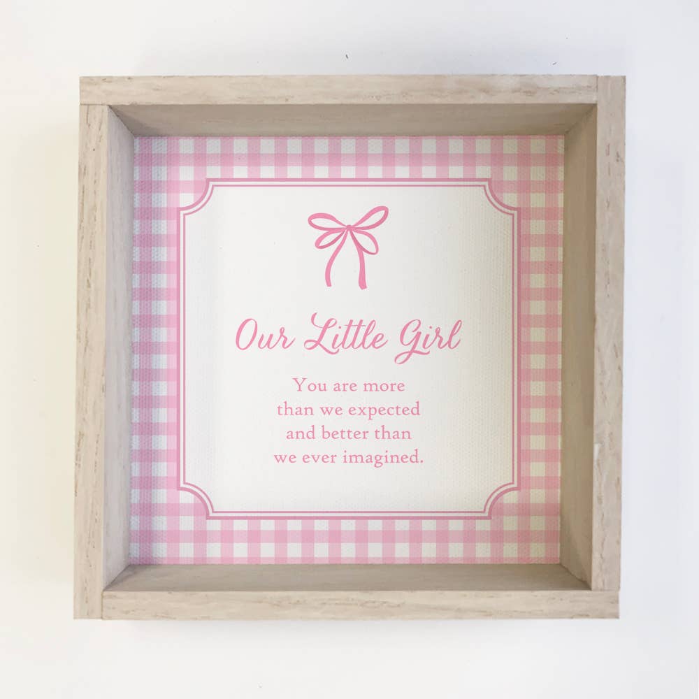 Little Girl Nursery Art