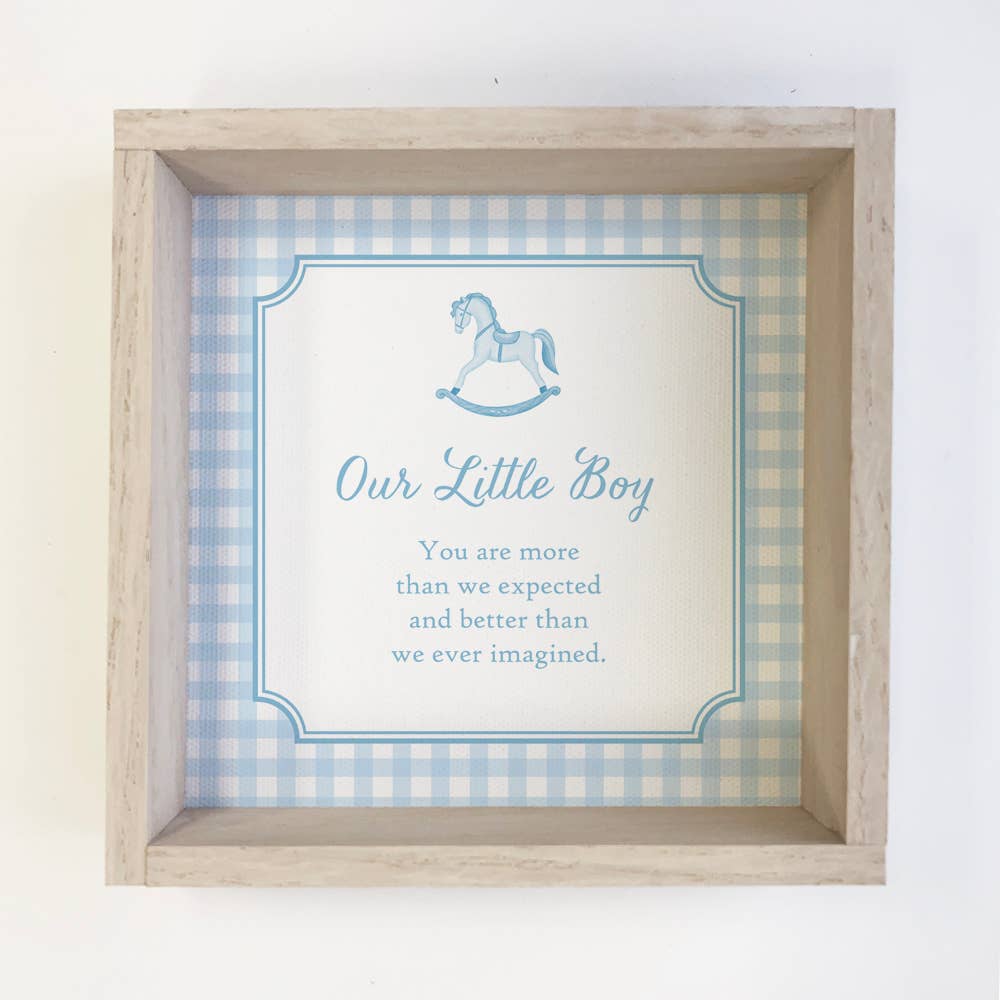 Little Boy - Nursery Art