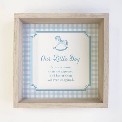 Little Boy - Nursery Art