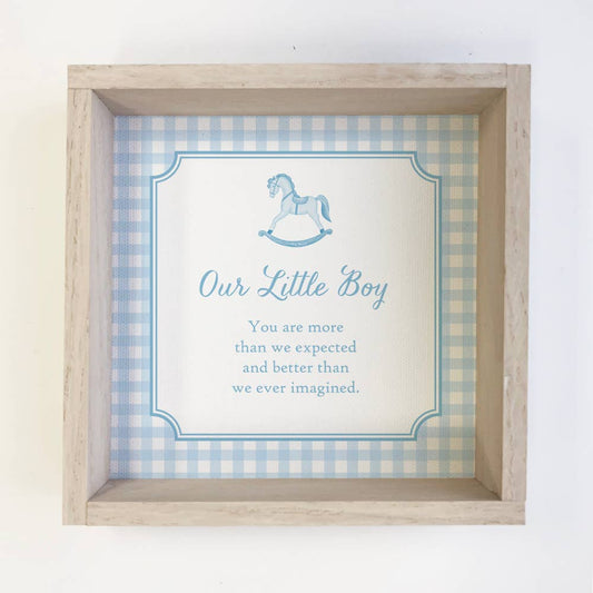 Little Boy - Nursery Art