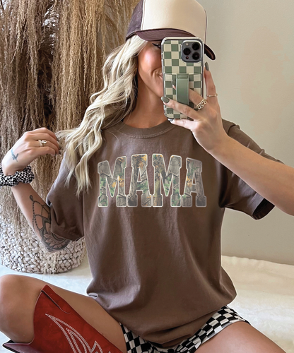 Camo MAMA Tee