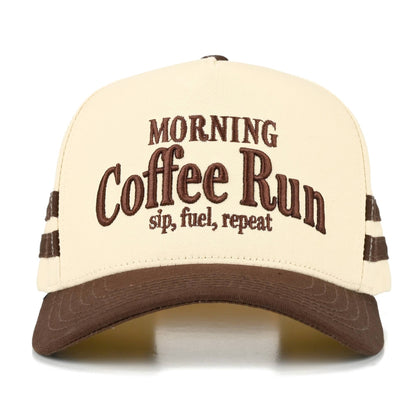 MORNING COFFEE RUN TRUCKER HAT