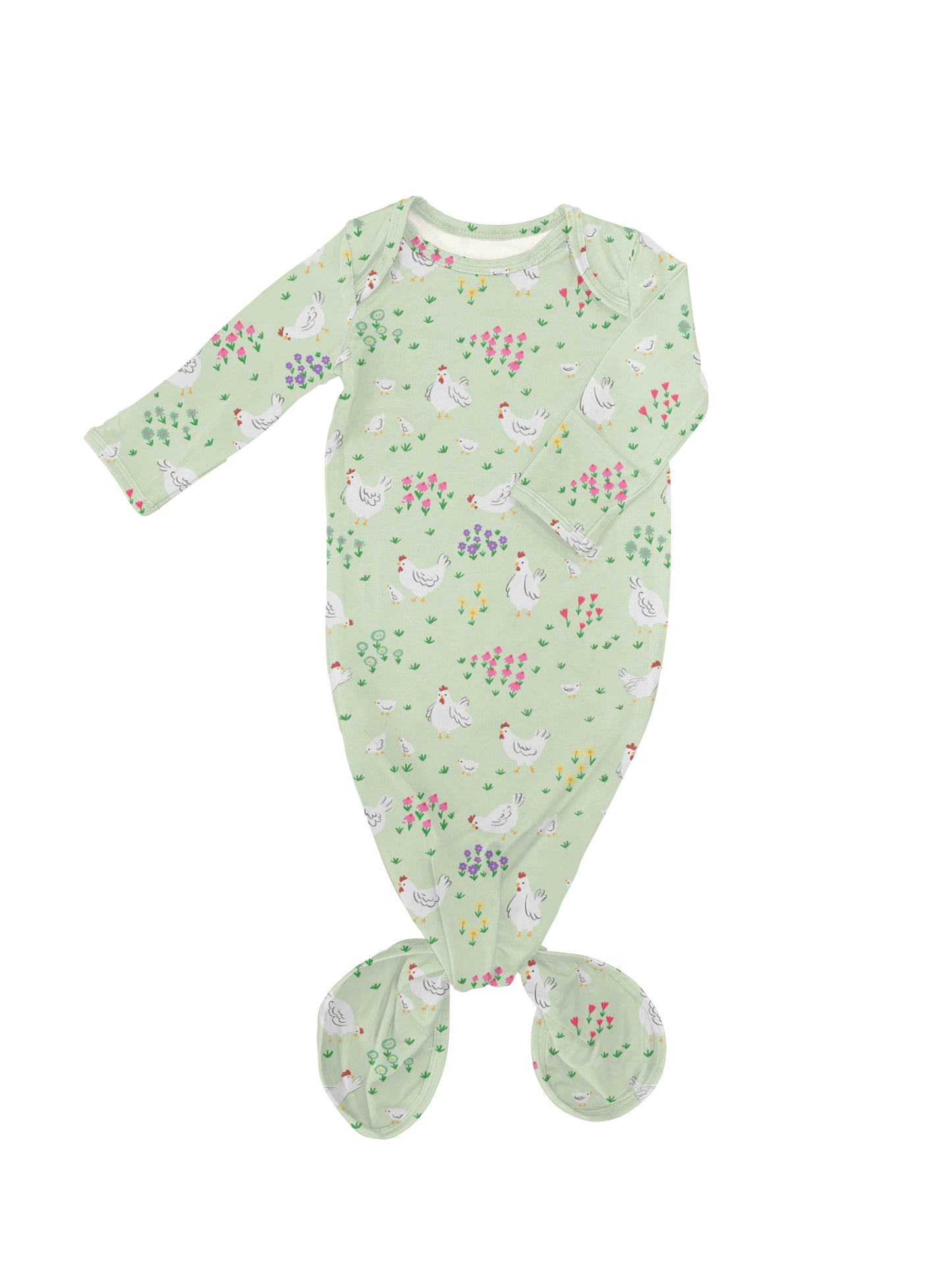 Spring Chickens - Knotted Gown