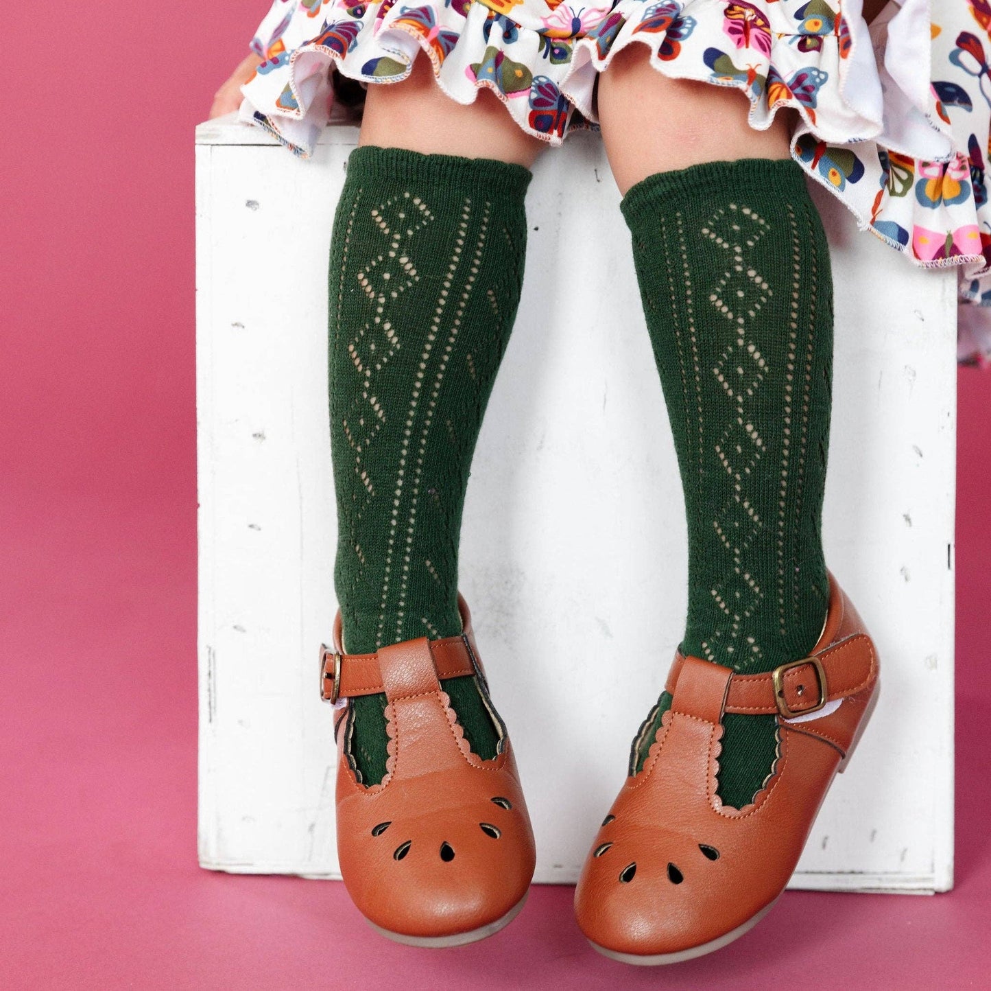 Forest Knee High Socks