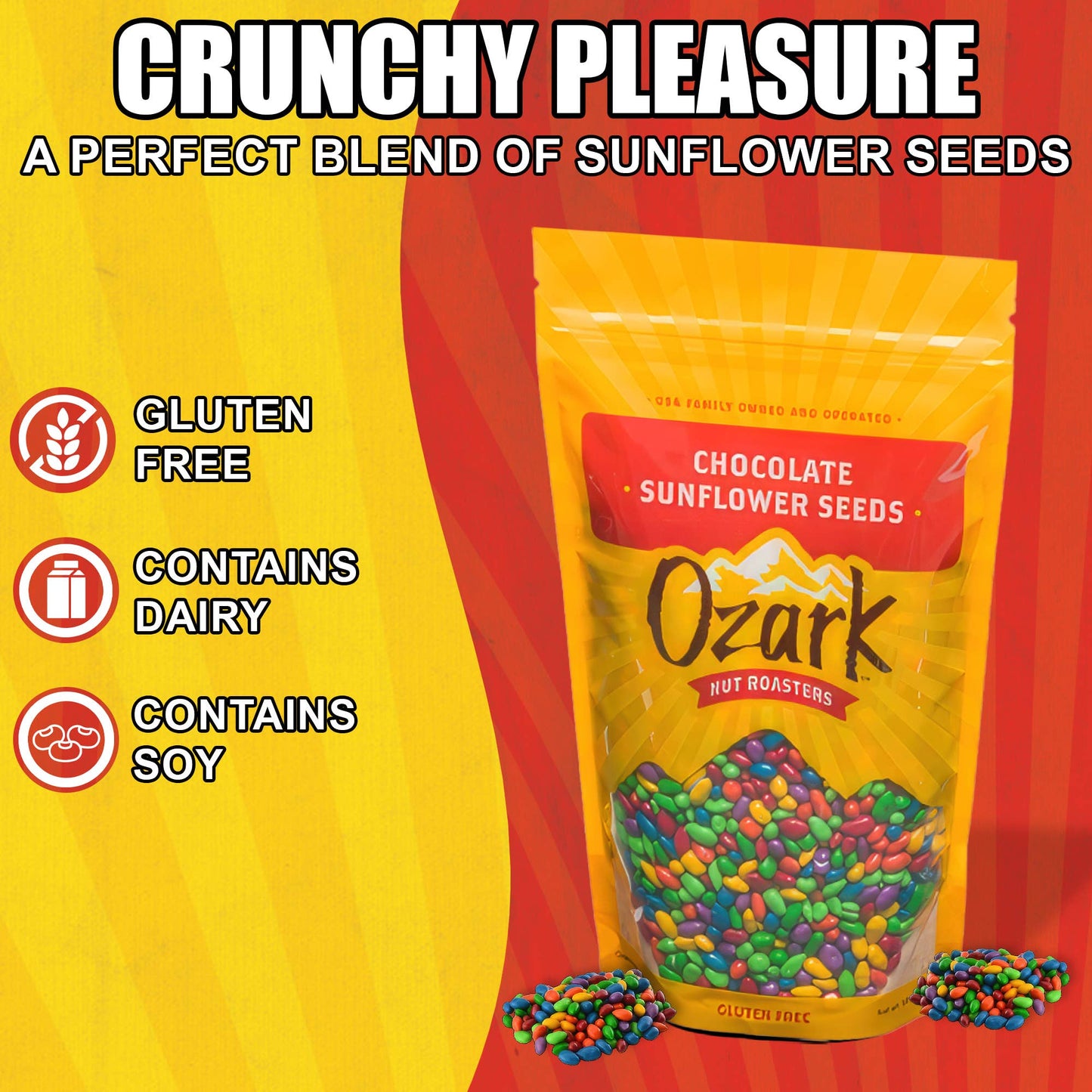 Ozark Chocolate Sunflower Seeds