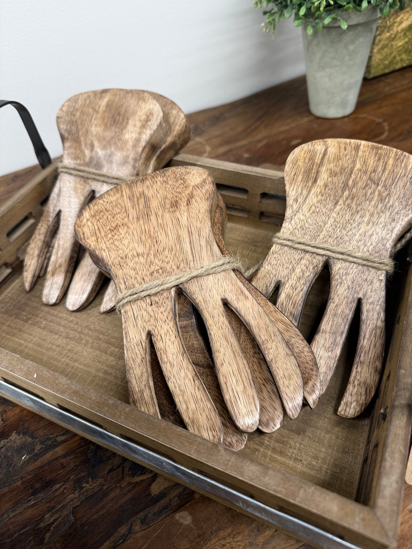 Wood Salad Forks