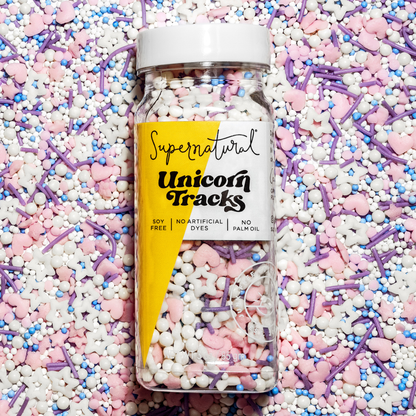 Supernatural Dye-Free Unicorn Tracks Sprinkles