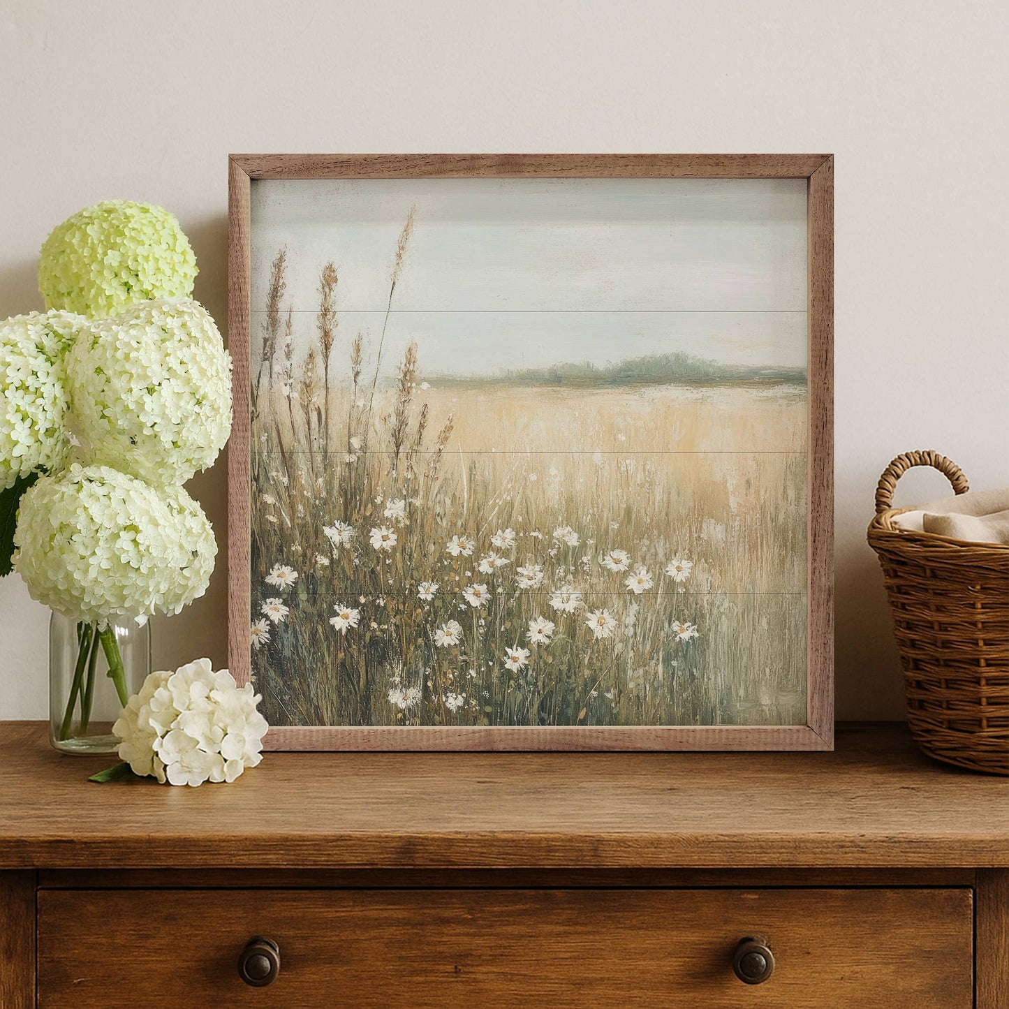 Daisy Dream Wood Canvas