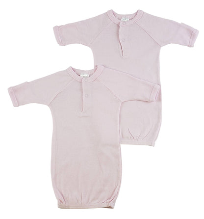Bambini Pink Gown 2 Pack