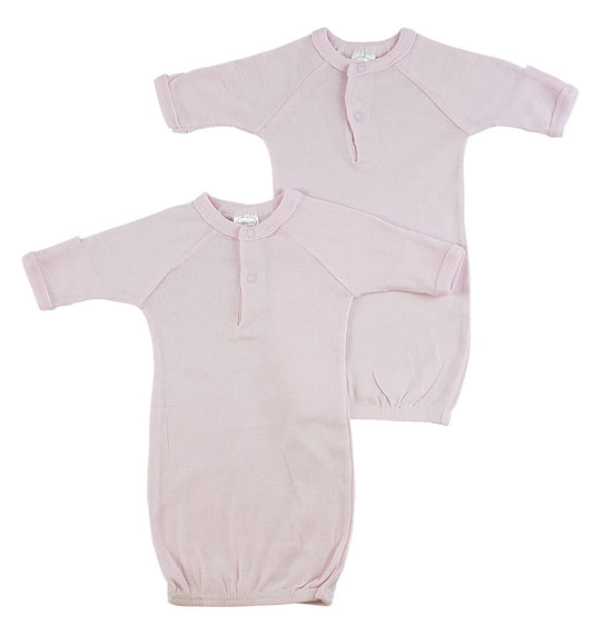Bambini Pink Gown 2 Pack
