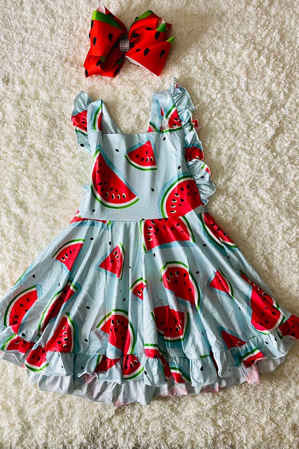 Blue Watermelon Dress