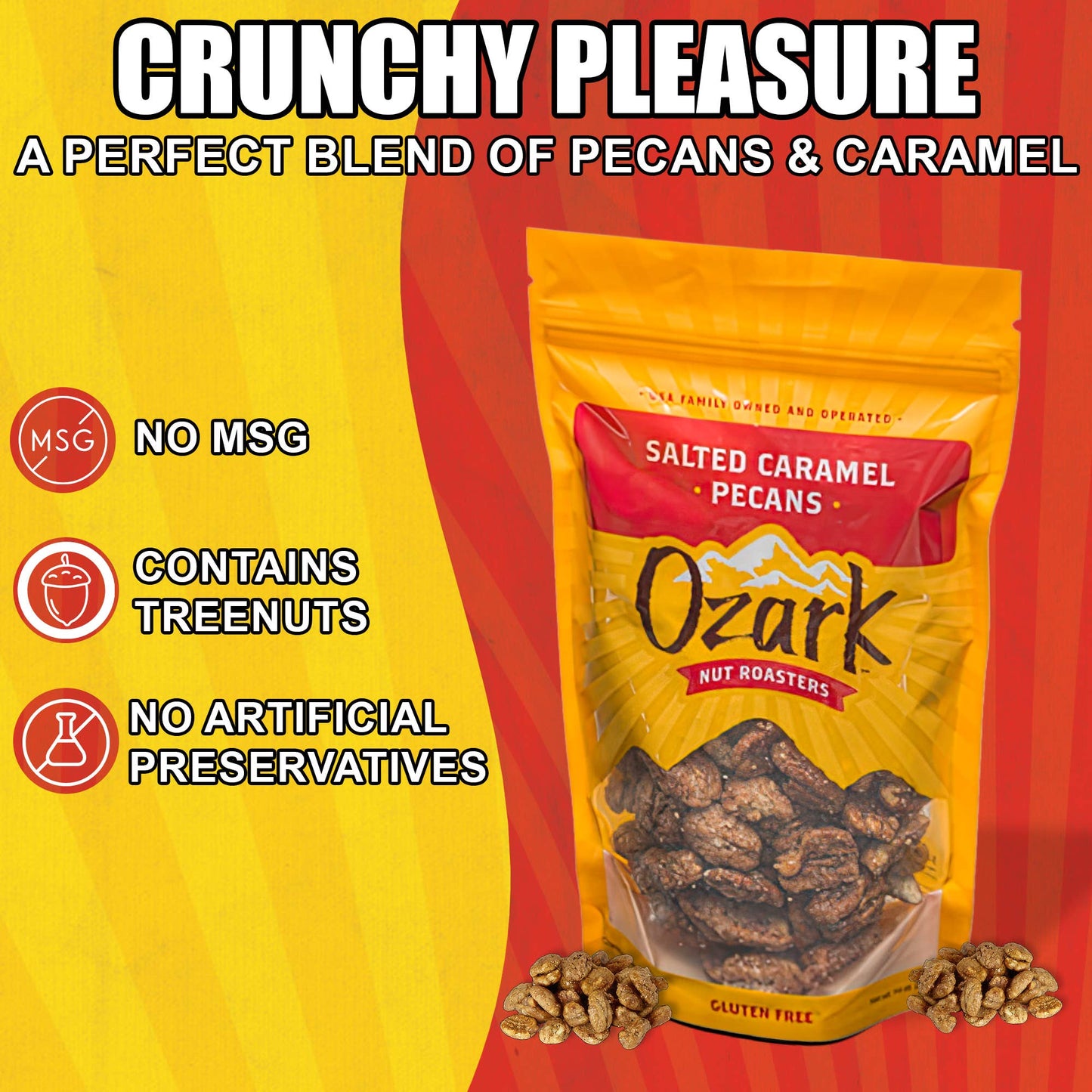 Ozark Salted Caramel Pecans