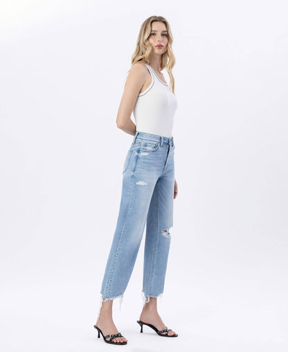 Ezra High Rise Crop Jean