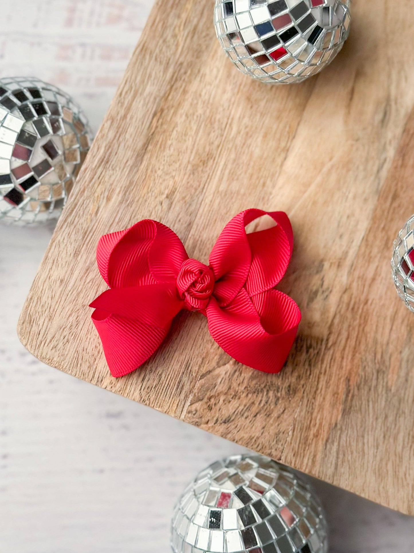 Original Grosgrain Hair Bow - Alligator Clip - 3"