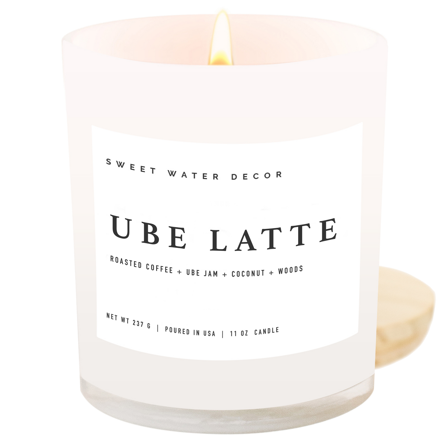 *NEW* Ube Latte 11 oz Soy Candle - Home Decor & Gifts