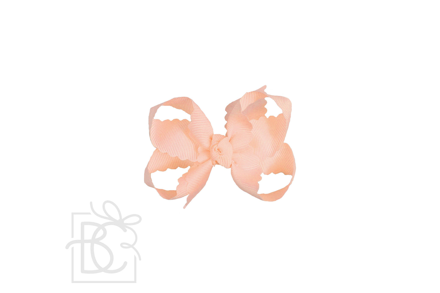 SCALLOPED EDGE BOW