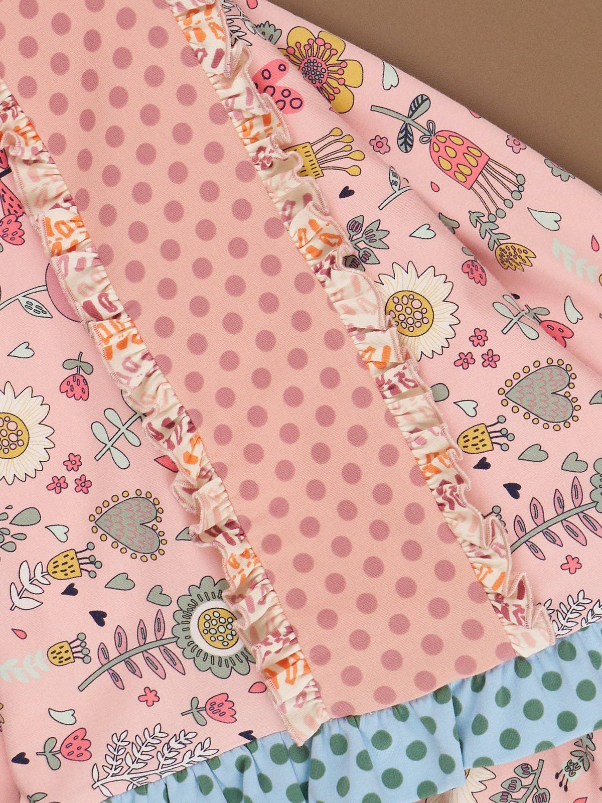Poppy Ruffle Minky Blanket