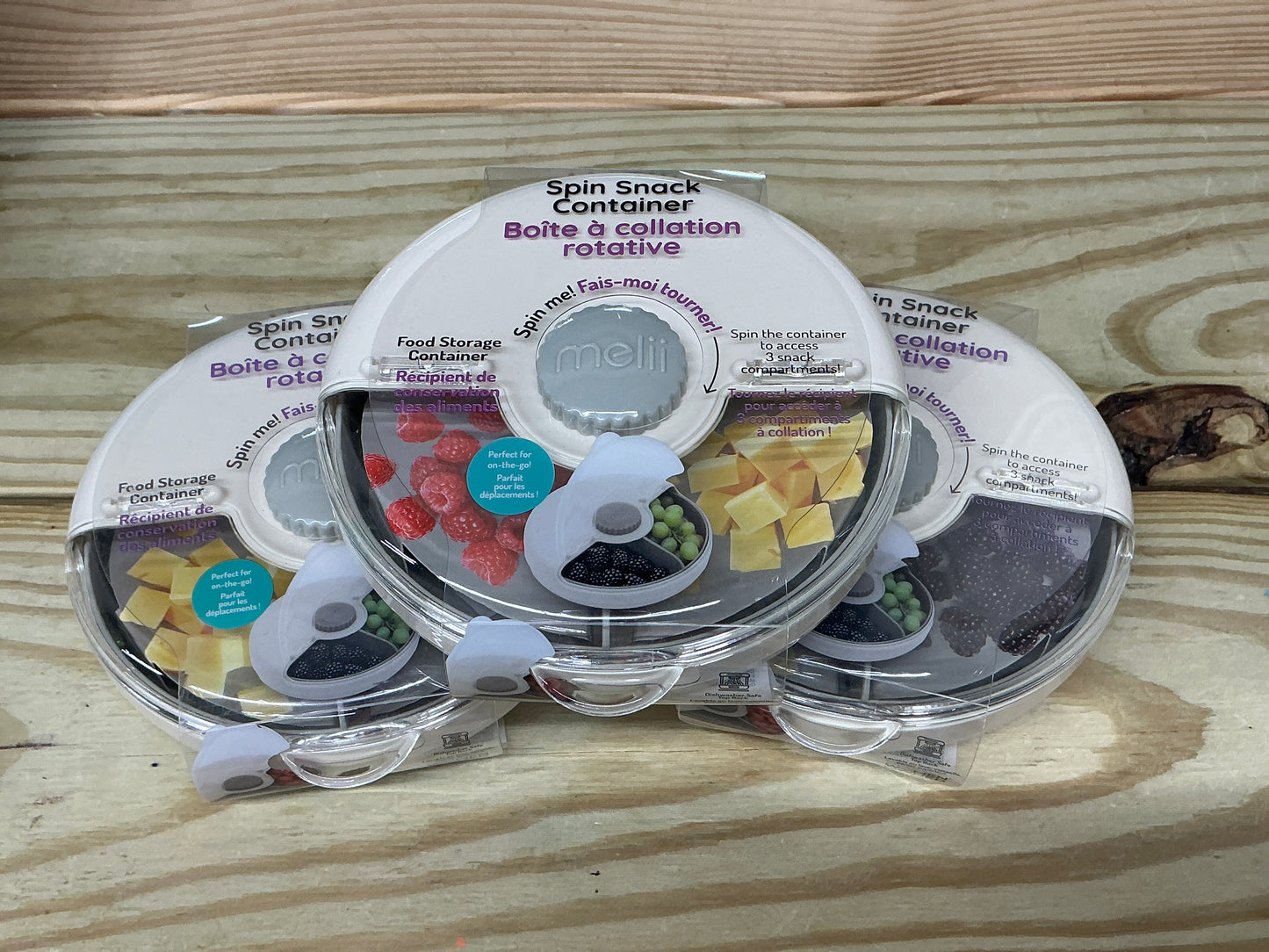 Spin Snack Container