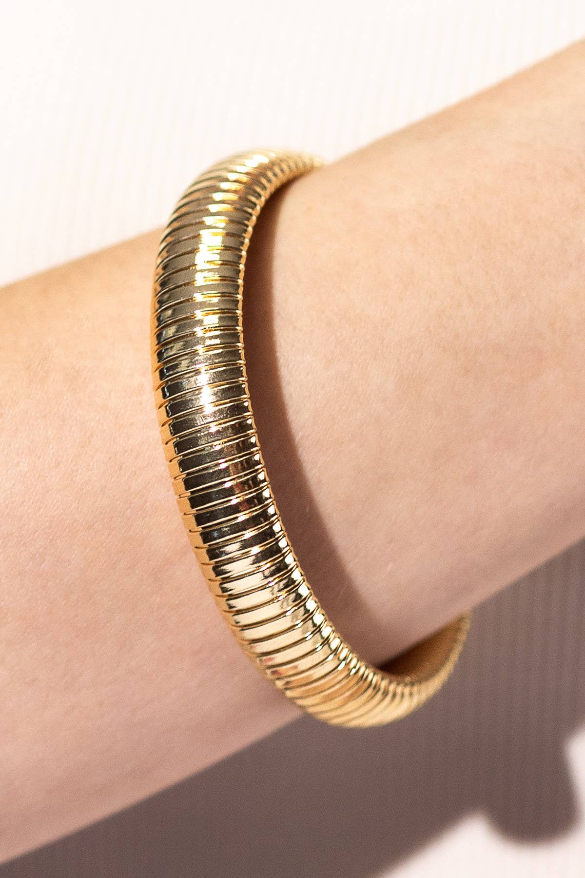 Metal Stretch Bangle Bracelet