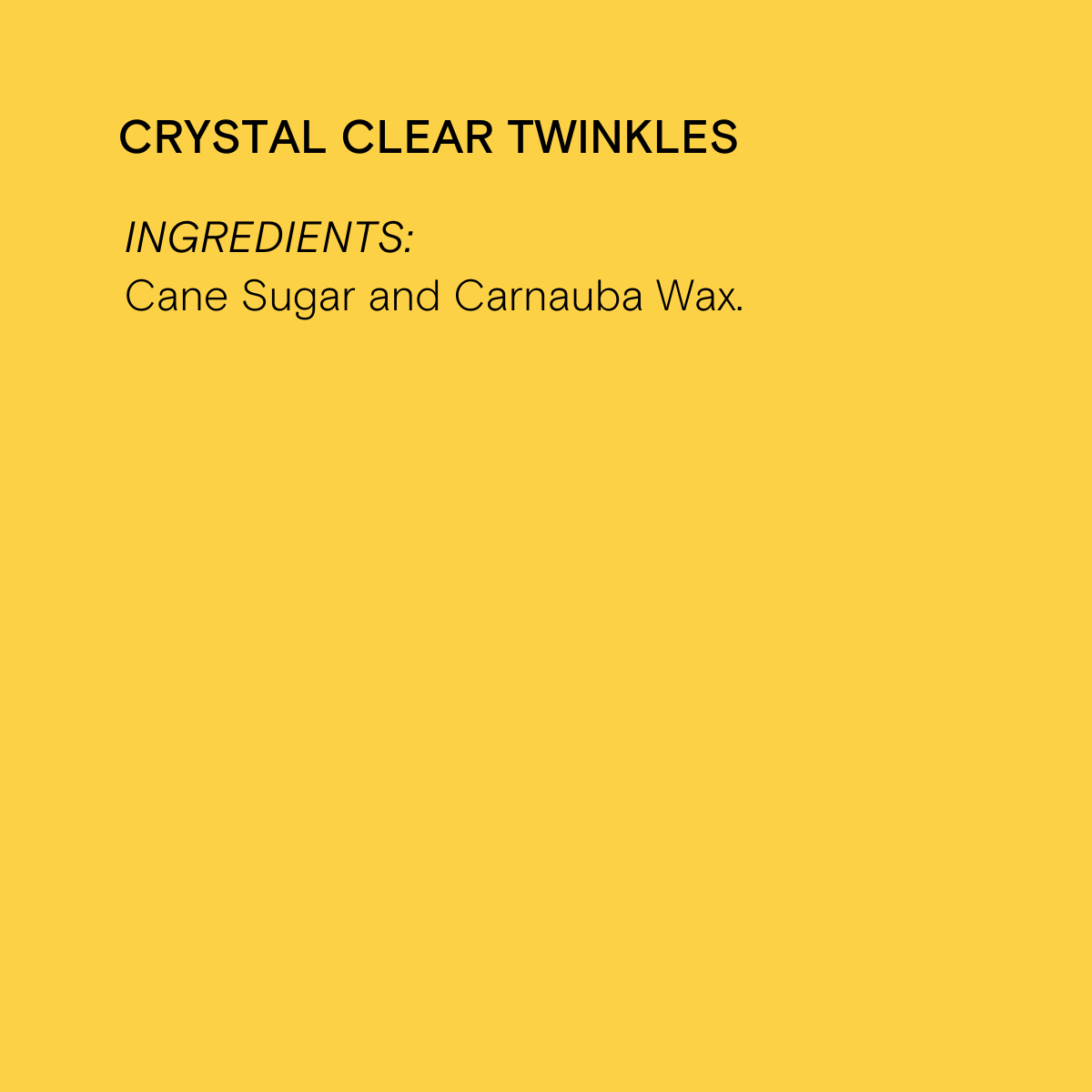 Supernatural Twinkles Sanding Sugar: Crystal Clear