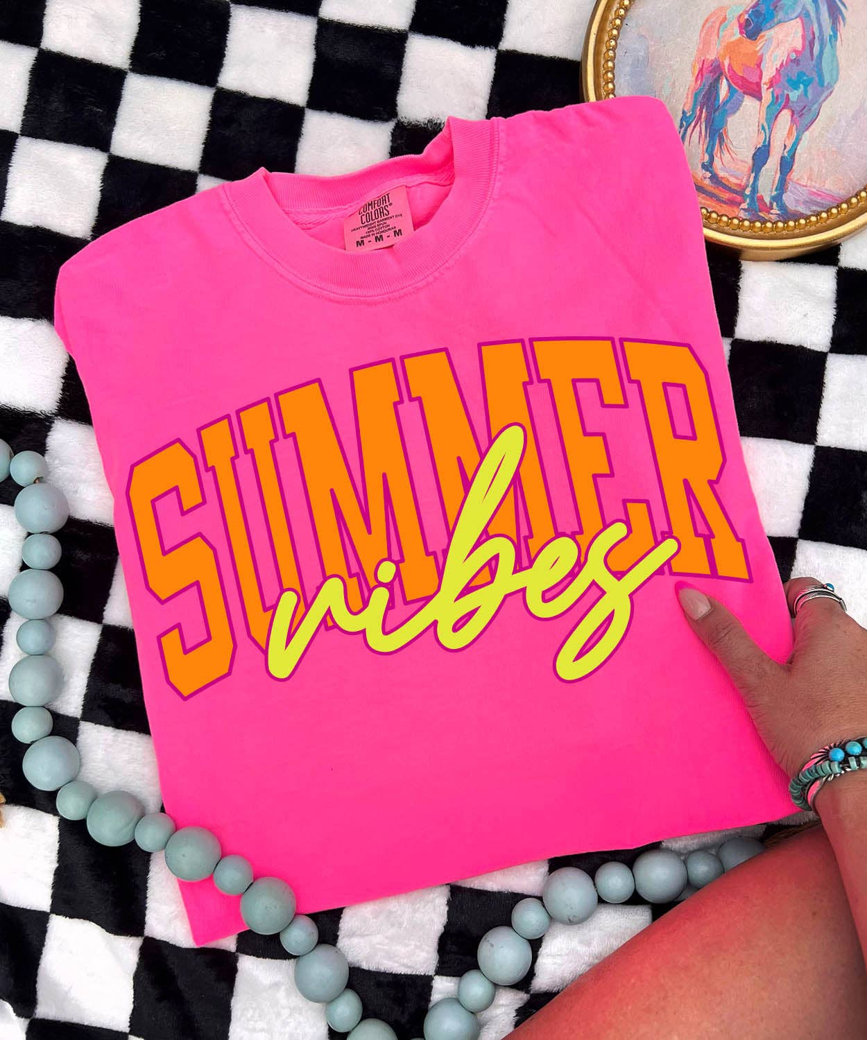 Summer Vibes - COMFORT COLOR - Neon Pink