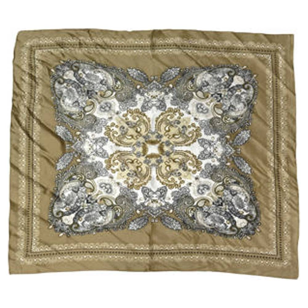PAISLEY MEDALLION PRINT SILKY BANDANA