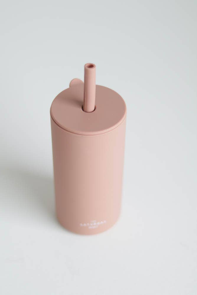 Kid Silicone Straw Cup