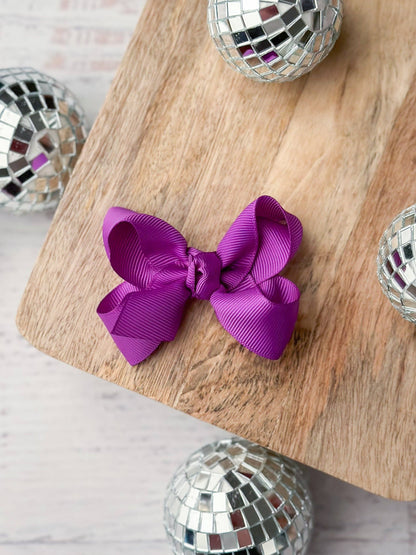 Original Grosgrain Hair Bow - Alligator Clip - 3"