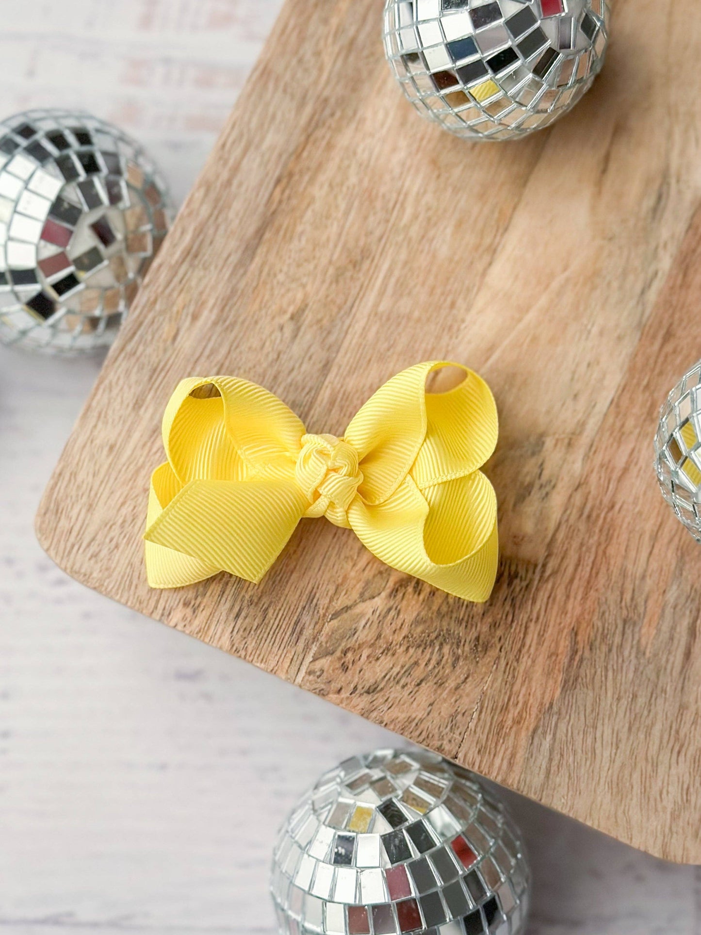 Original Grosgrain Hair Bow - Alligator Clip - 3"