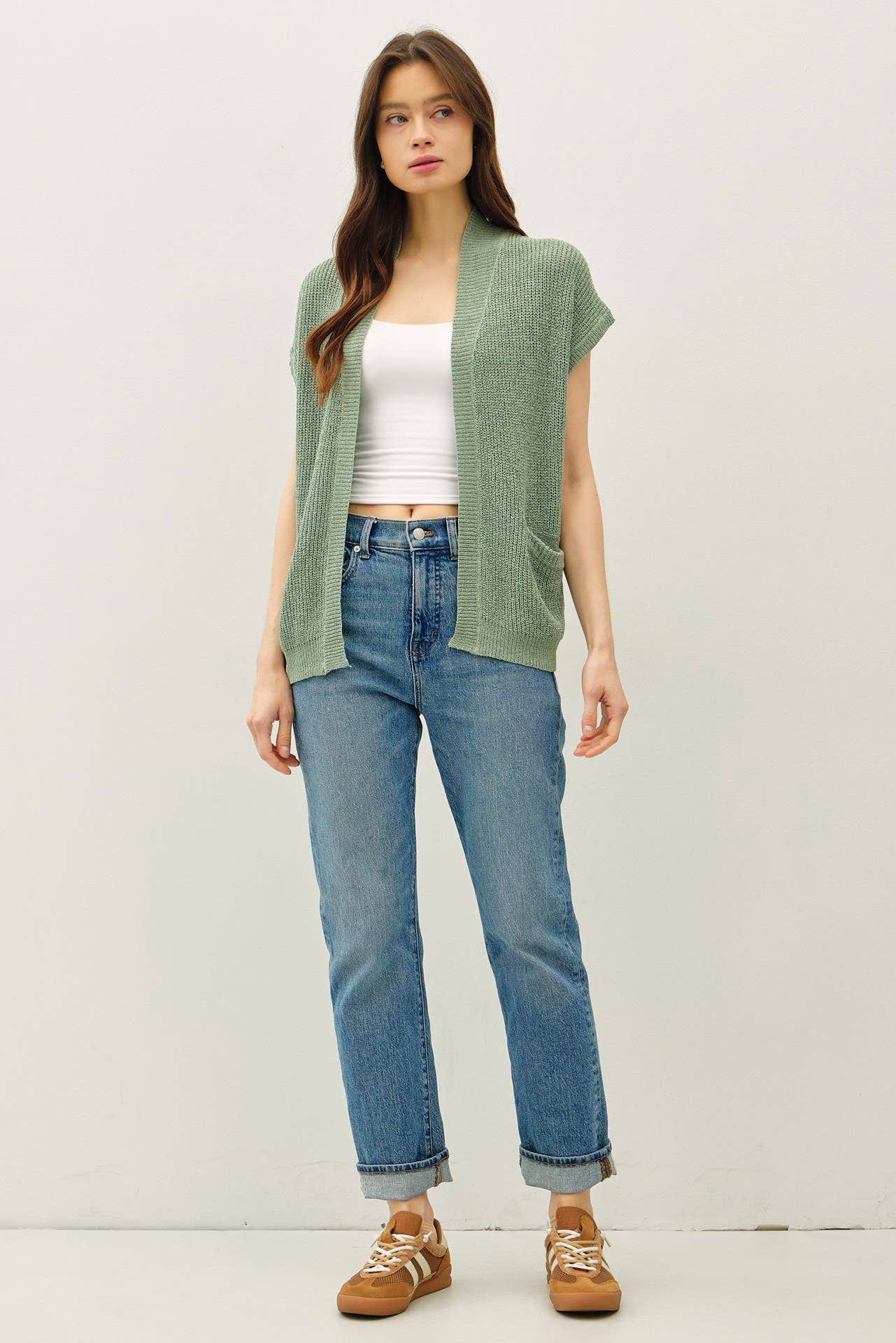 Short Sleeved Cardigan