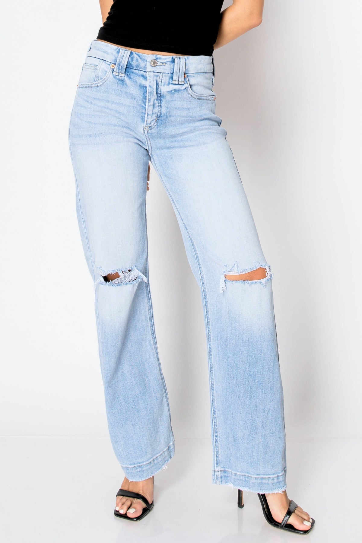 Ella Relaxed Straight Jeans