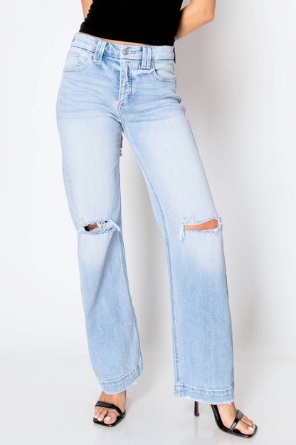 Ella Relaxed Straight Jeans