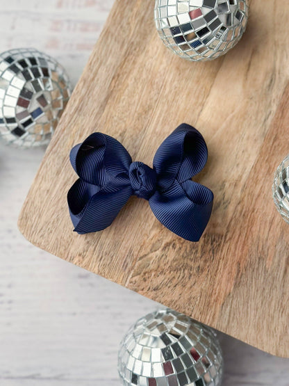 Original Grosgrain Hair Bow - Alligator Clip - 3"