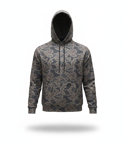 Woodland Camo Fleece Hoodie