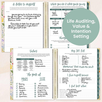 Green 2026/Floral 2026 Planner