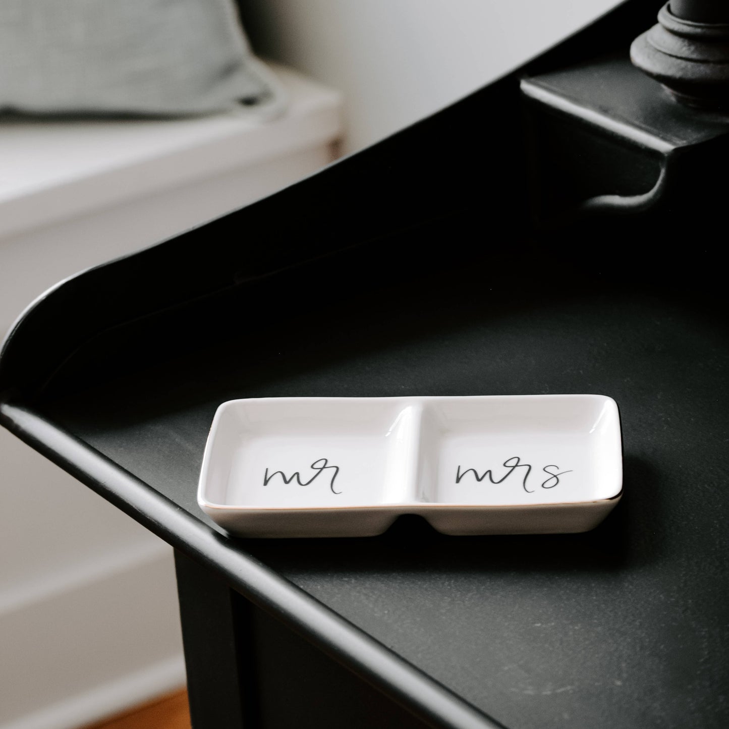 Mr. and Mrs. Trinket Tray