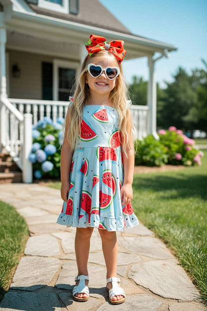 Blue Watermelon Dress