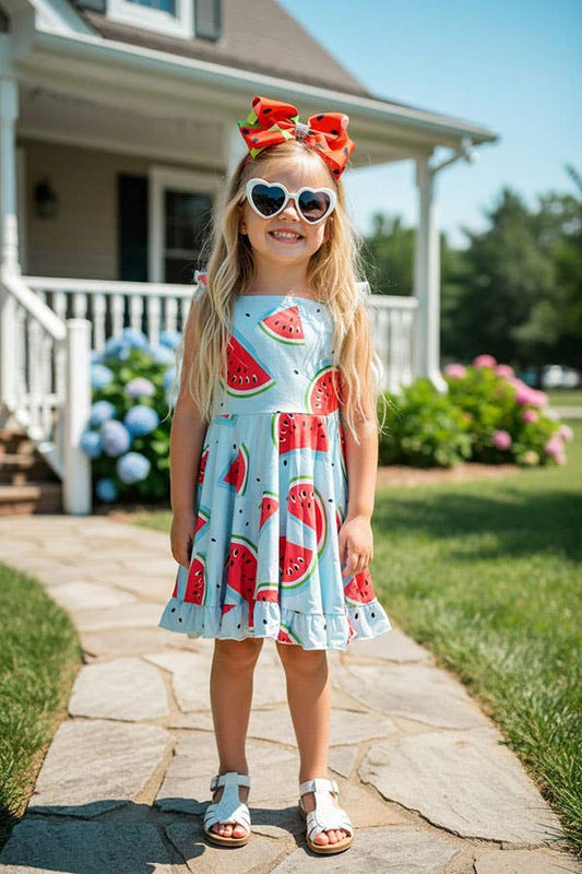 Blue Watermelon Dress