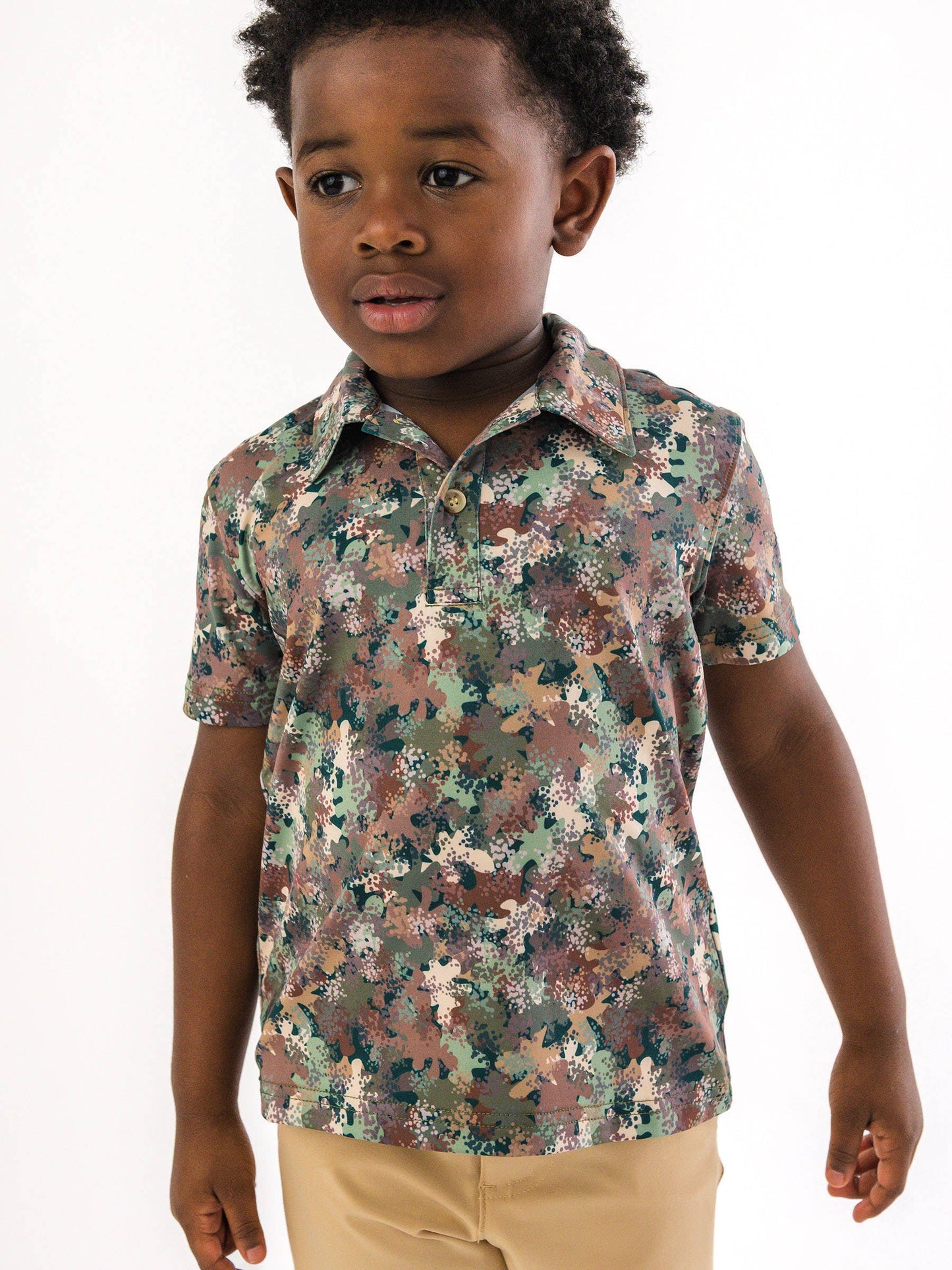 Classic Camo Short Sleeve Performance Polo